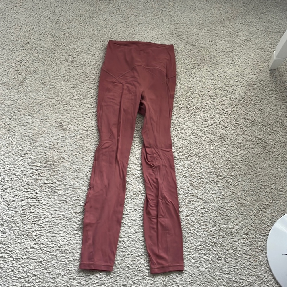 lululemon blush pink leggings